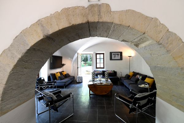 Renovated historic olive mill near Gordes