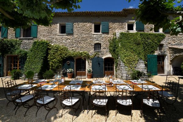 Renovated historic olive mill near Gordes