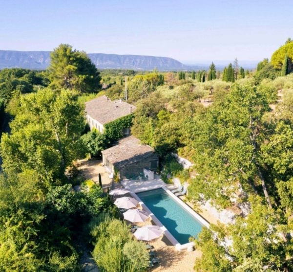 Renovated historic olive mill near Gordes